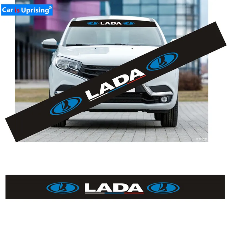 

10 pcs New type car windscreen windshield stickers For Lada Vesta SW Xray Cross Niva Kalina Priora Car Styling accessories