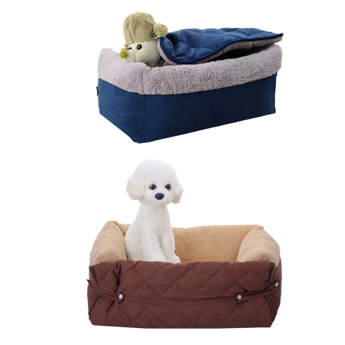 Pull Pet гнездо собака диван подушка кошки матрас флип осень зима теплая кровать диван ковер домашний TP899