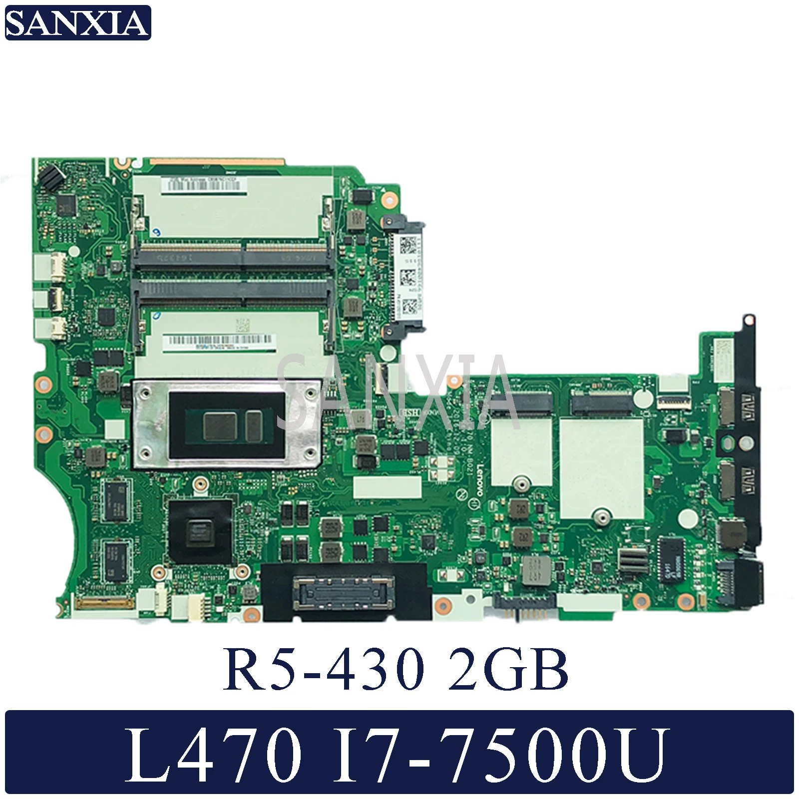 KEFU NM B021 материнская плата для ноутбука Lenovo ThinkPad L470 оригинальная I7 7500U R5