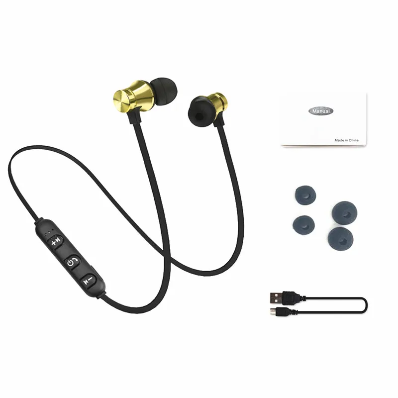yellow Беспроводные наушники Bluetooth наушники Fone de ouvido для xiaomi мобильного телефона с шейным ремешком Ecouteur Auriculares Bluetooth V4.1 - Цвет: yellow