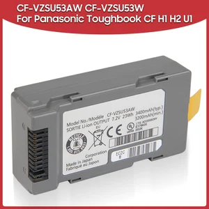 Оригинальный сменный аккумулятор 3400 мА · ч CF-VZSU53AW CF-VZSU53W для Panasonic Toughbook CF H1 H2 U1, Аккумуляторы для ноутбуков