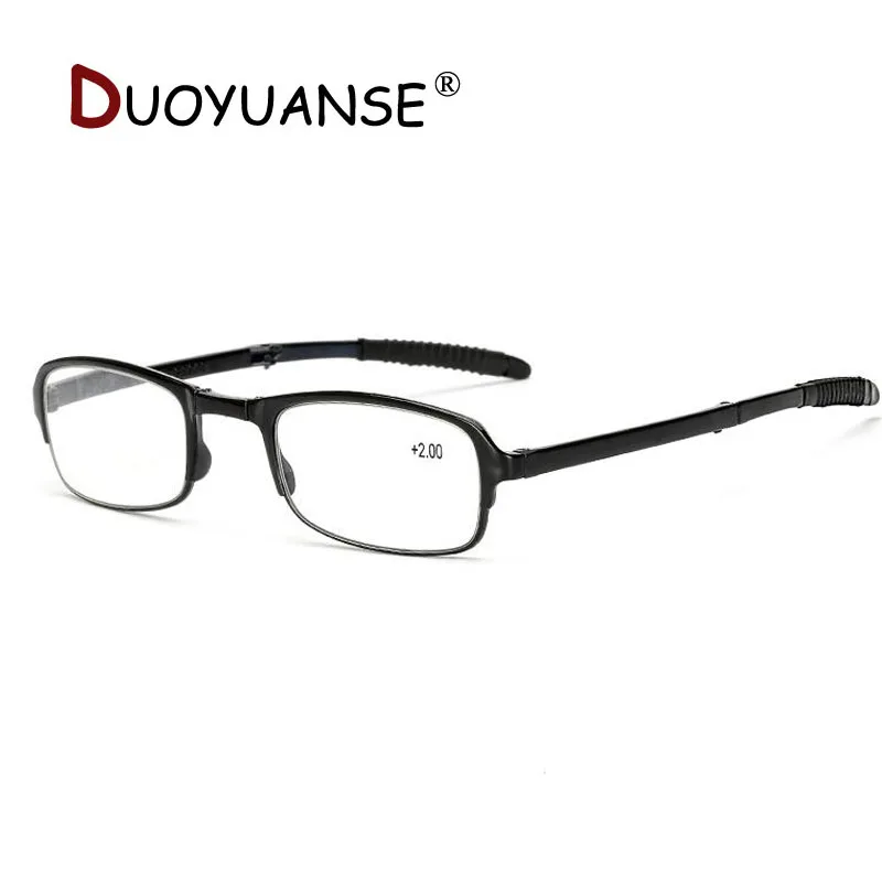 DUOYUANSE очки для чтения TR90 сверхлегкие складывающиеся очки для дальнозоркости полимерные линзы для мужчин и женщин состаренные очки 8868
