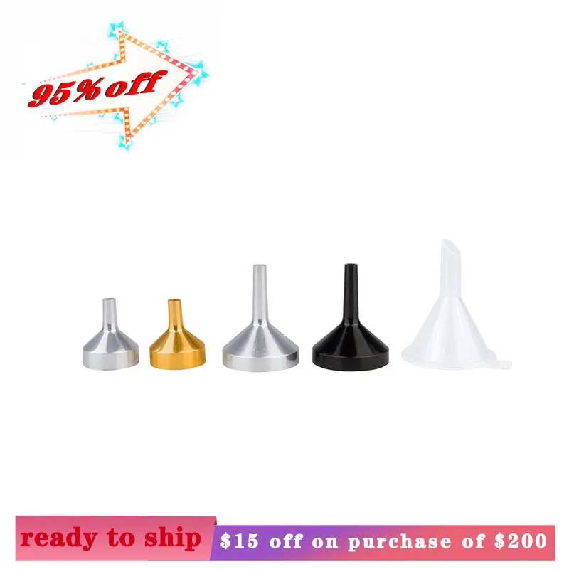 Electrified Aluminium Mini Perfume Funnel Dispensing Tool Parfum Metal | Красота и здоровье
