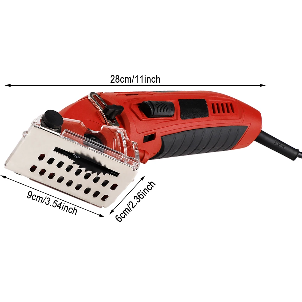 Multifunctional Circular Wood Saw Mini Electric Saw Metal with 3pcs Blades Outdoor Camping Activity Portable Power Tools Set
