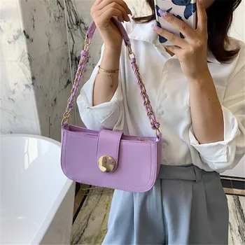 

Brand original design 2020 Popular New Fashion Shoulder Armpit Bag Joker Portable Messenger Bag