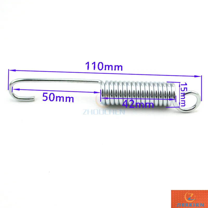 110 мм Kick Stand возвратная пружина для китайских CRF50 KLX 50cc 70cc 110cc 125cc TTR Lifan SSR Dirt Pit Bike