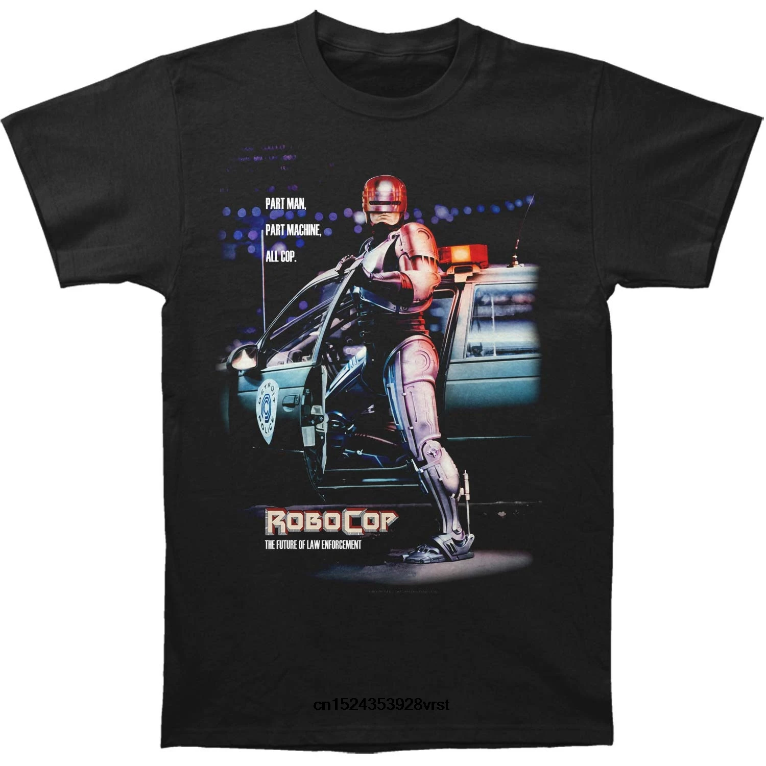 Забавная Мужская футболка новинка для женщин и мужчин Постер Robocop | одежда