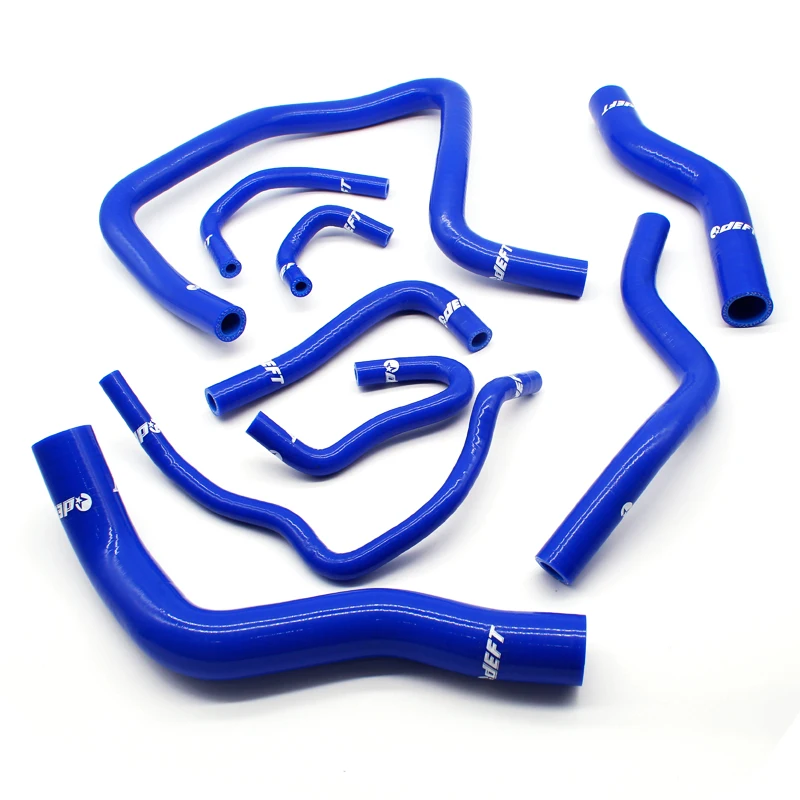 DEFT 9 шт. авто комплект силиконовых шлангов радиатора для fit GE6/GE8 L13/L15 2009 2010-2013 автомобильные аксессуары толщина 4,5 мм
