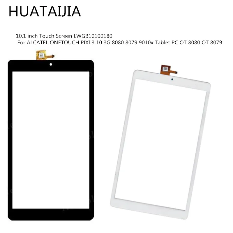 Для ALCATEL ONETOUCH PIXI 3 10 3G 8080 8079 9010x планшетный ПК OT 1 дюймов сенсорный экран панель