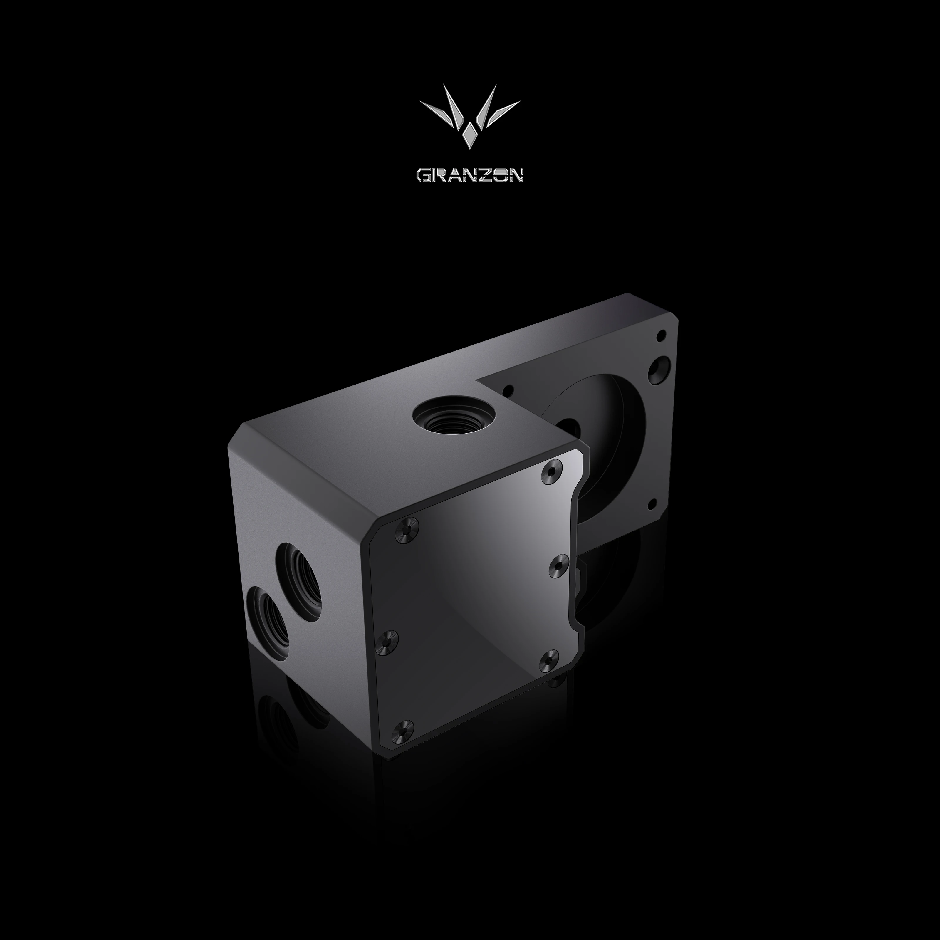 Bykski Granzon Gy-m Ponte Módulo para Série gh Linha Fria Pmd3 Bomba Conectar Itx Gamer Case Reservatório de Água Refrigeração - Imagem 2
