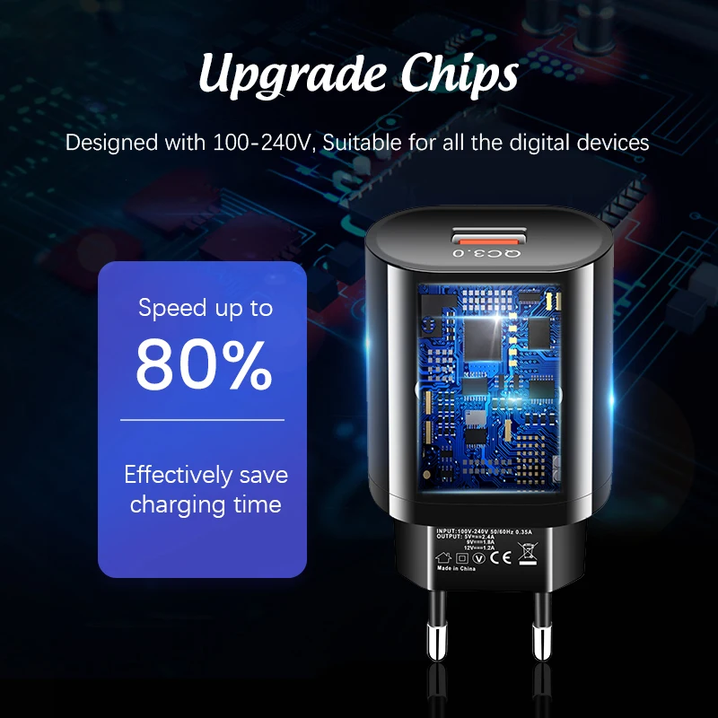 Кабель Micro USB Type C QC 3 0 для быстрой зарядки и передачи данных Samsung S10 S9 Note 10 9 Redmi 5 6 6A 7 8