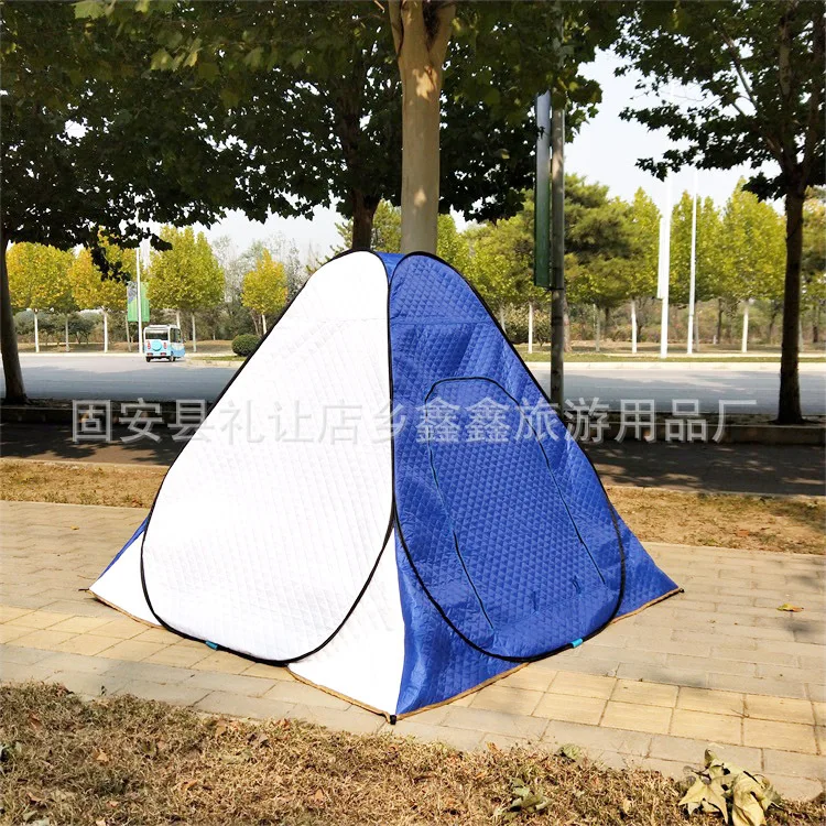 Winter Tent Thick Quilted Warm Hiking Tent Fishing Cold Winter Camping Fishing Tent Outdoor Winter Ice Fishing Cotton Tents