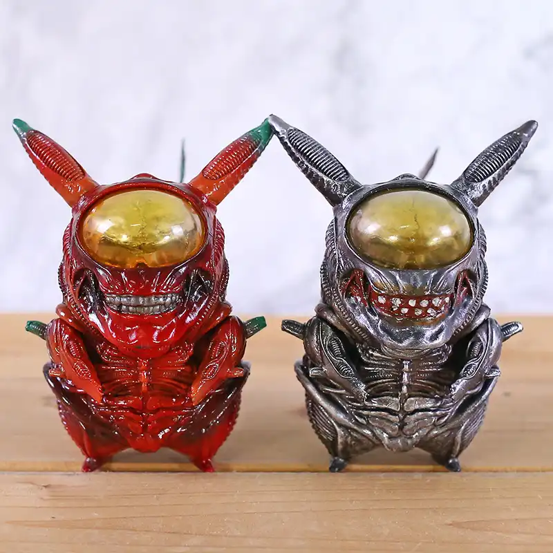 エイリアンpvcおかしいフィギュアモンスターミックスxenomorph戦士エイリアンvsプレデターavpかわいいqゲームフリーク人形おもちゃ Null Aliexpress