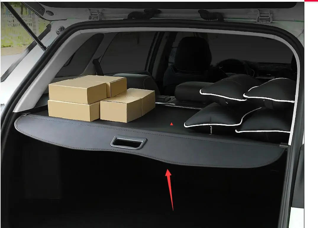 

For Audi Q7 2007-2015 Black ! Car Rear Trunk Security Shield Cargo Cover