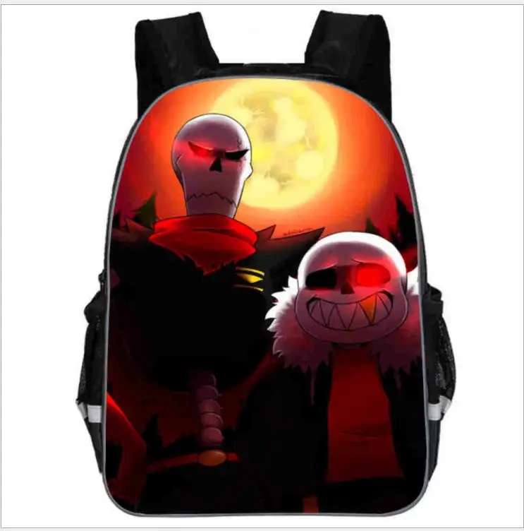 as pictures Undertale рюкзак для мальчиков школьные сумки мультфильм Back Pack рюкзаки с сюжетами игр модные книжные сумки для детей детский сад Mochilas - Цвет: as pictures