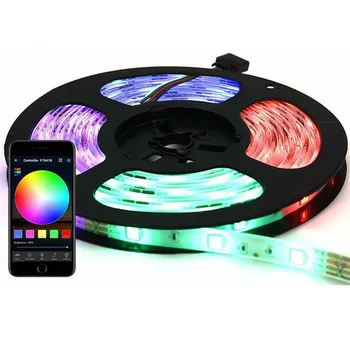

Newest 16.4ft 150LED WIFI Wireless RGB Waterproof Strip Neon Light Kit Home Bars Party