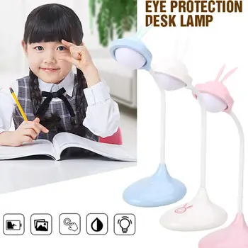 

Reading Light 1W 360 Degree Desktop Lamps Lighting Rechargeable Nightlight Cartoon Table Lamp Gift Dimmable Lovely Bedroom