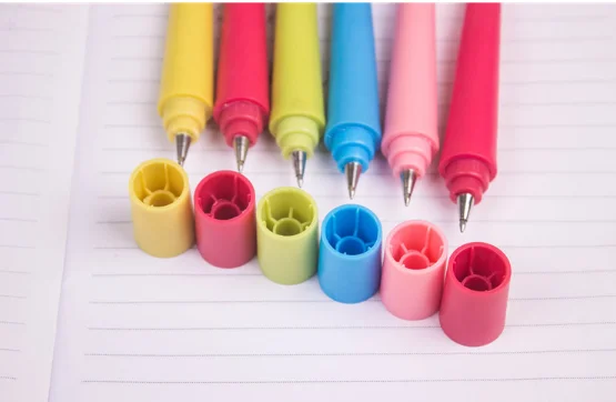 Гибкая шариковая ручка на палец, can ben Cute Expression Pen, 100 шт./лот, 0,5 мм, ручка для ручного жеста, шариковая ручка, канцелярские товары BP026
