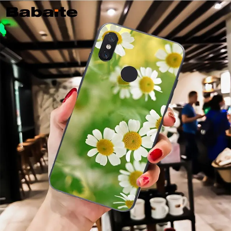 Babaite Милая летняя Маргаритка Подсолнух цветочный чехол для телефона для Xiaomi MiA1 A2 lite F1 Redmi8 6A 4X 5Plus S2 Note7 8Pro 5A 7A