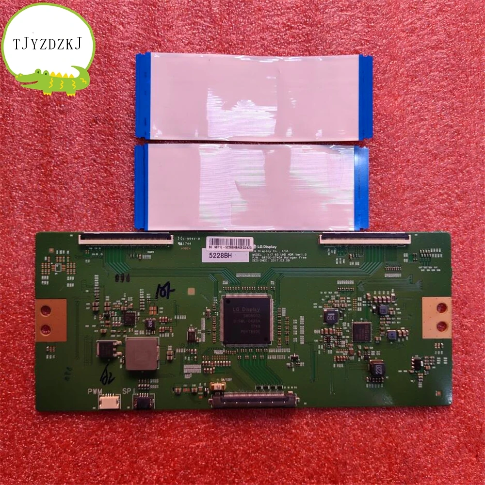 

Good test original T-CON for 65 inch TV logic board 6870C-0740A 6871L-5228B V17 65 UHD HDR VER1.0