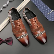 

Spring Autumn Men Shoes Leather Fashion Men Shoes Casual Leather Dress Shoes Formal Business Shoes Zapatos De Hombre