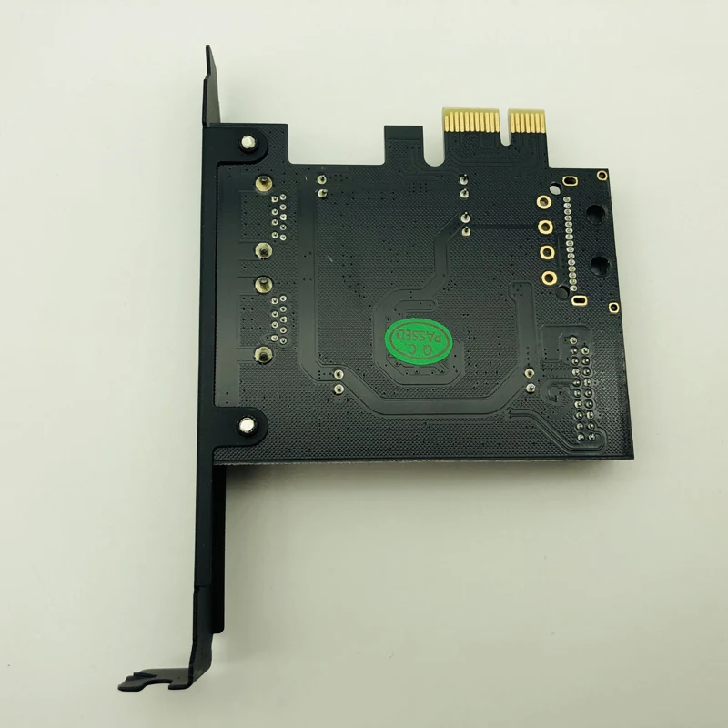 Супер Скорость USB 3,0 PCI-E 2 Порты и разъёмы PCI Express карты расширения 19-Pin Мощность разъем для настольных ПК PCI Express USB 3,0 карты, Новинка