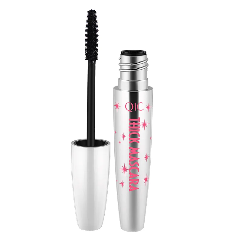Black Mascara QIC набор для макияжа глаз густая тушь для ресниц+ крутая подводка для глаз карандаш для макияжа Подводка для век черные чернила для ресниц косметика для завивки ресниц - Color: Black Mascara