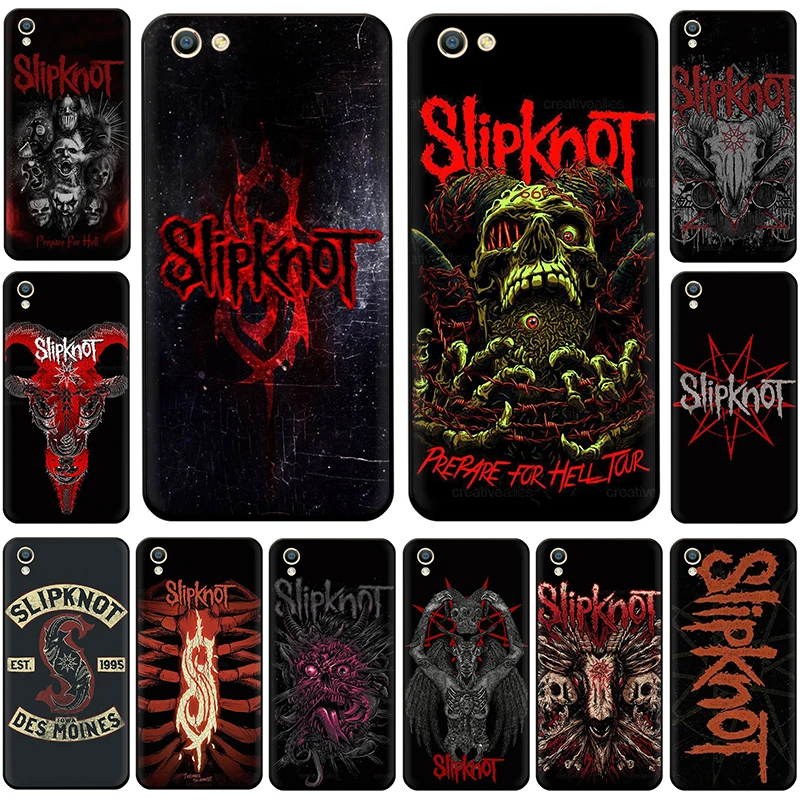 

Slipknot Rock Silicone phone case for OPPO R17 R15 F11 Pro R11 R9 S A77 A73 A83 A7 A37 A59 A5