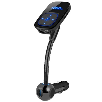 

BT006 Car MP3 Player Audio FM Modulator Bluetooth FM Transmitter Hands-Free Car Kit USB Charger Support TF Card USB Disk