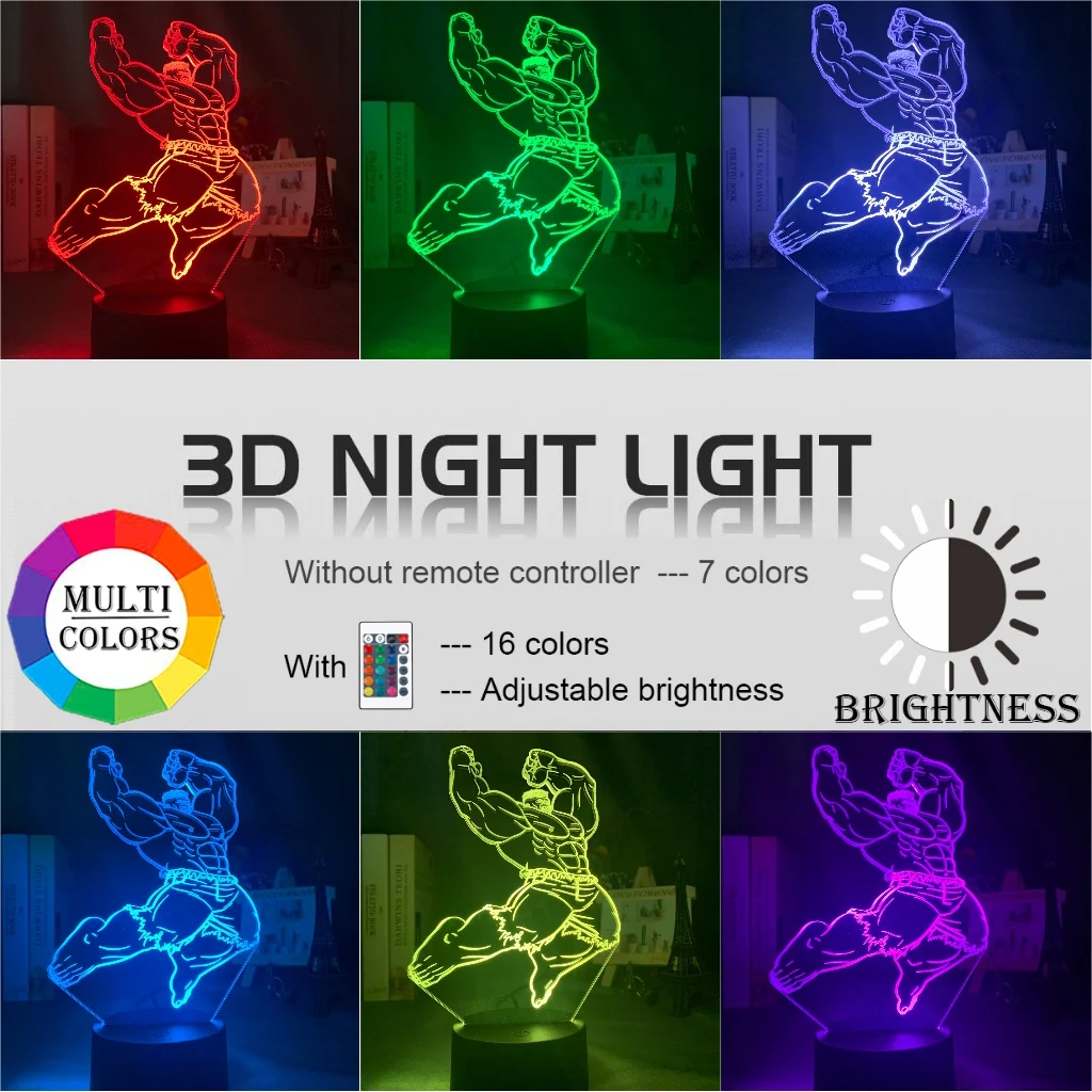 3d ночной Светильник Марвел Халк рисунок ночной Светильник для детской комнаты Декор Светильник USB батарея питание изменение цвета настольная лампа супергерой