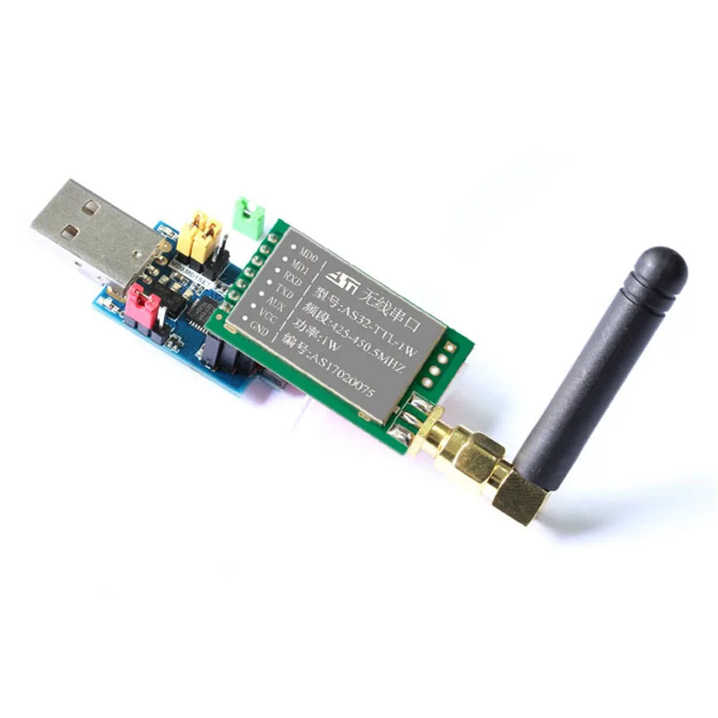 2 шт./лот LoRa SX1278 SX1276 433 мгц радиочастотный модуль передатчик приемник 8000 м UART длинный диапазон 433 МГц 1 Вт беспроводной Радиочастотный приемопередатчик