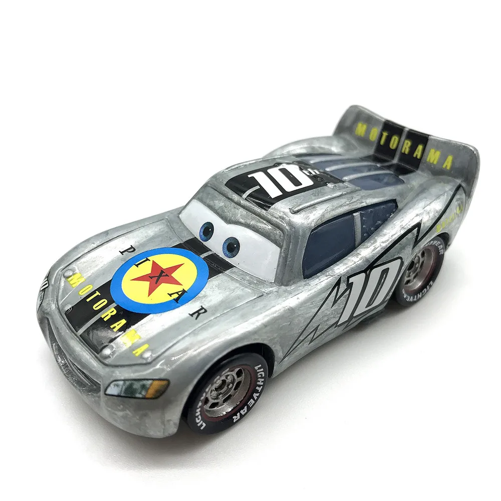 Редкие автомобили disney Pixar Motorama 10th anniversary Lightning McQueen 1:55 литой под давлением
