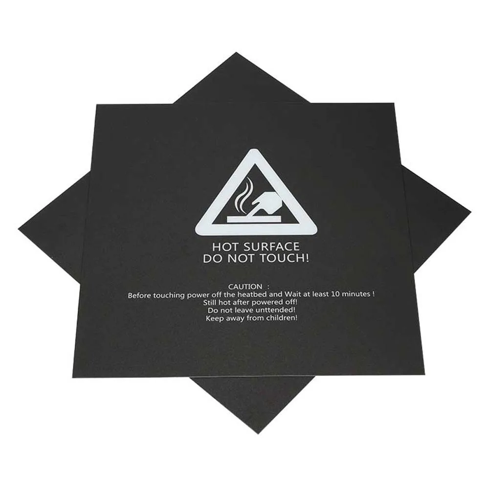 Детали для 3D принтера черная и белая Базовая печатная кровать лента 235/220/300 мм