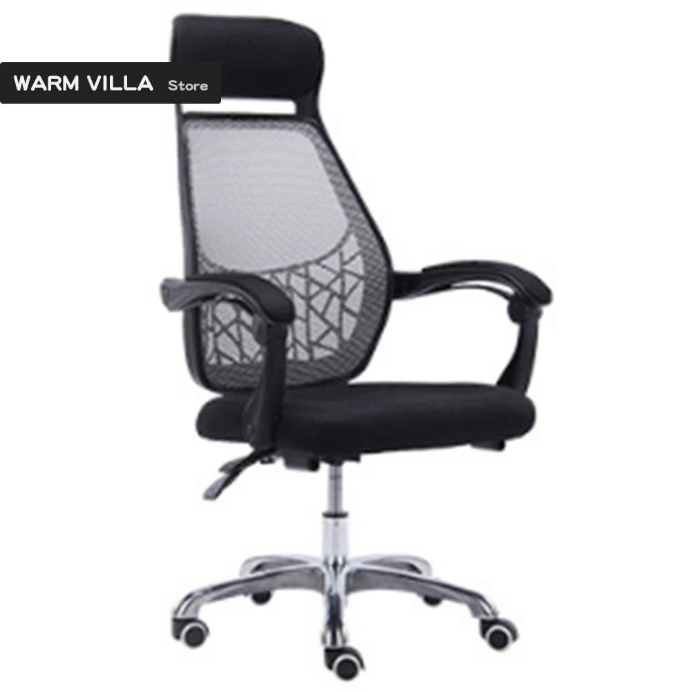 

European Quality Household To Work In An Office Student Lift Swivel Ergonomic Lay Net Cloth Staff Member Chair