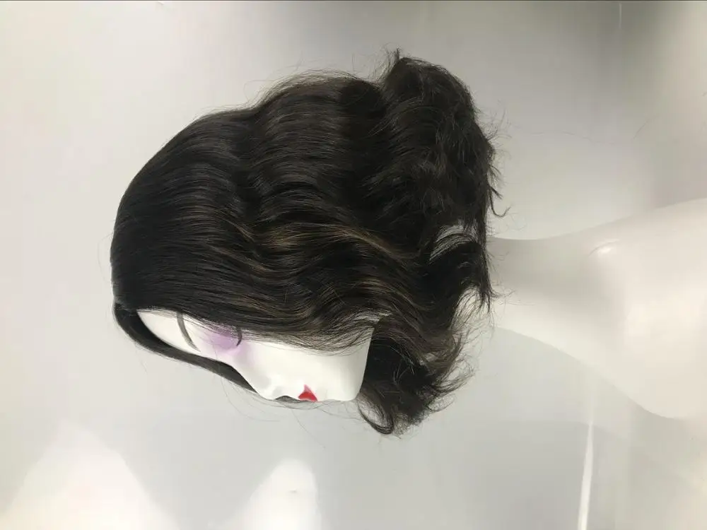 same as picture Tsingtaowigs изготовленные на заказ европейские девственные волосы необработанные волосы 12 дюймов еврейский парик лучшие Sheitels парики - Цвет: same as picture
