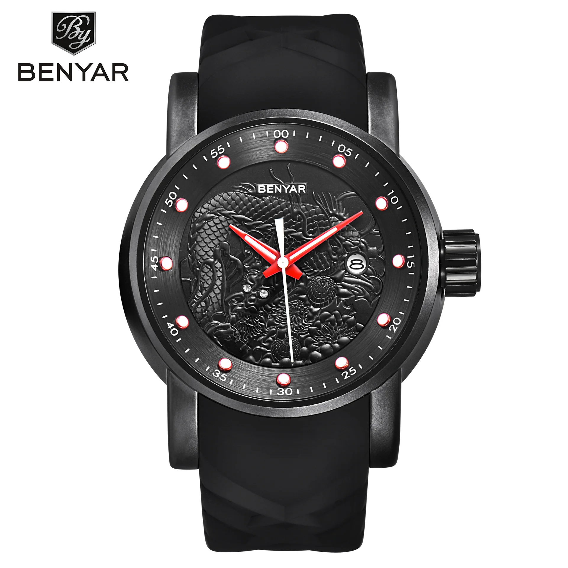 

[Sale] Jacobin Table Quartz Men Creative Business Fashion Waterproof 5115
