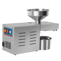 Household Oil Press machine Automatic Cold Press Peanut Flax Seed Walnut Oil Extractor Presser 1