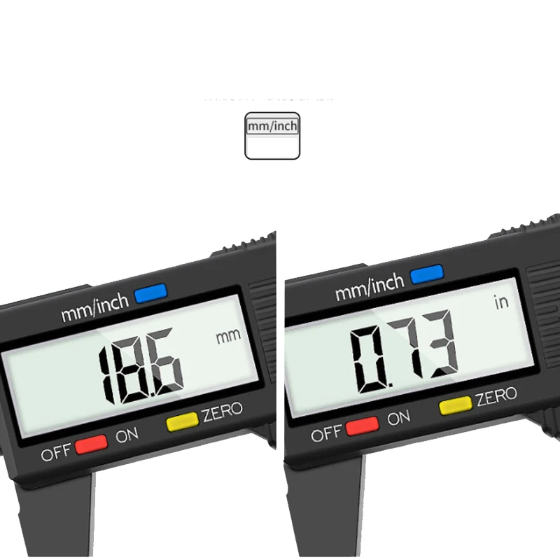 Универсальный цифровой штангенциркуль 6 дюймов 150 мм Электронный штангенциркуль микрометр цифровая линейка, измерительный инструмент DIY Модель ремесла комплект