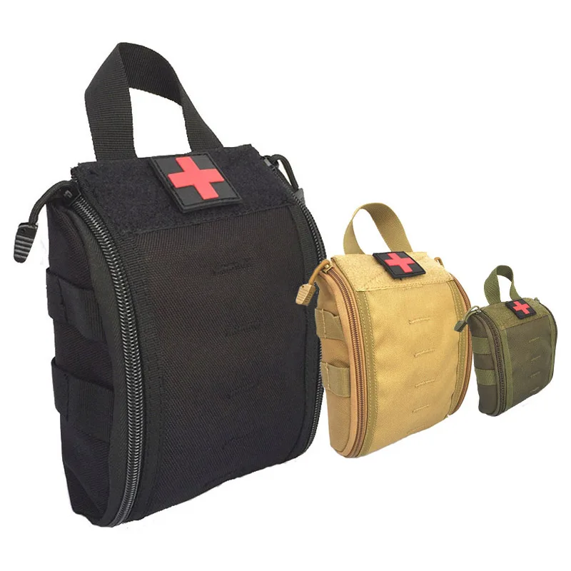 

Tactical Medical Bag First Aid Kit Outdoor Travel Mountaineering Emergency Case Survival Kit Nylon Pouch For Hunting Camping