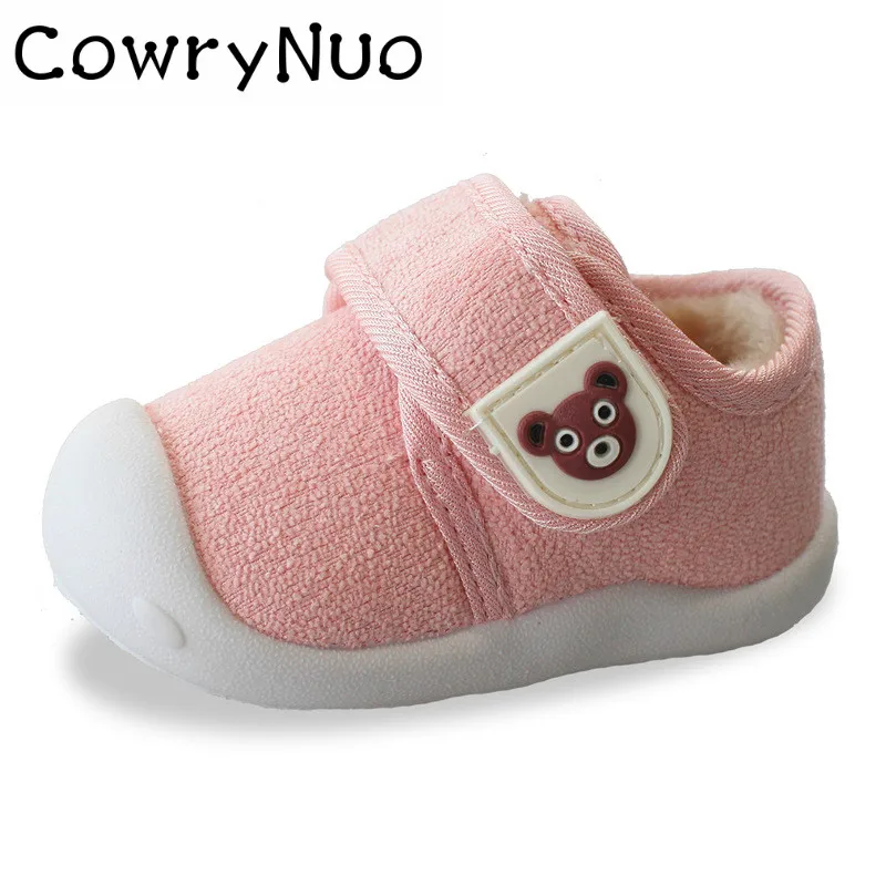 

Insole 11.5-14cm New Baby Shoes Thick Warm Toddler Shoes Baby Girl Shoes