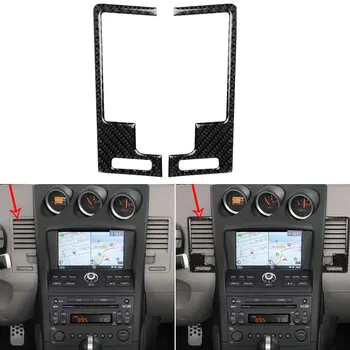 

Car Auto Carbon Fiber Center Console Middle Air Condition Outlet Vent Trim Sticker Decal For 350Z 06-09 2007 2008