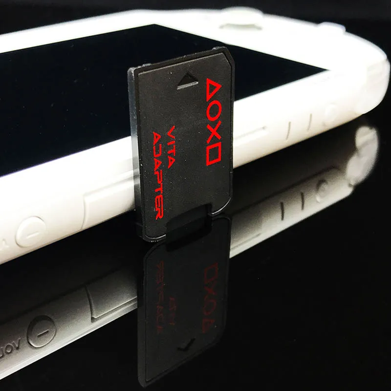 Черный мини-считыватель карт памяти с держателем версии 3,0 адаптер для карт Micro SD/TF SD2Vita конвертер для PS Vita psv 1000 2000