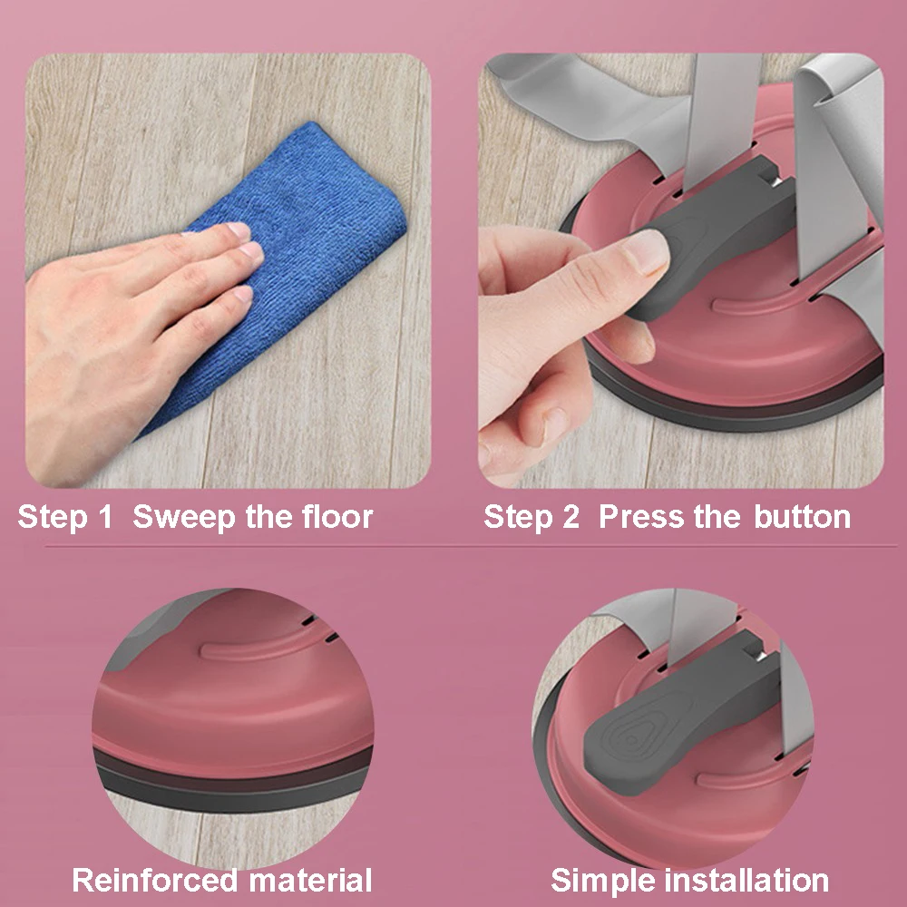 Fitness Sit Up Assist Abdominal Muscle Training Portable Sit Up Suction Adjustable Workout Equipment Home Gym Exercise