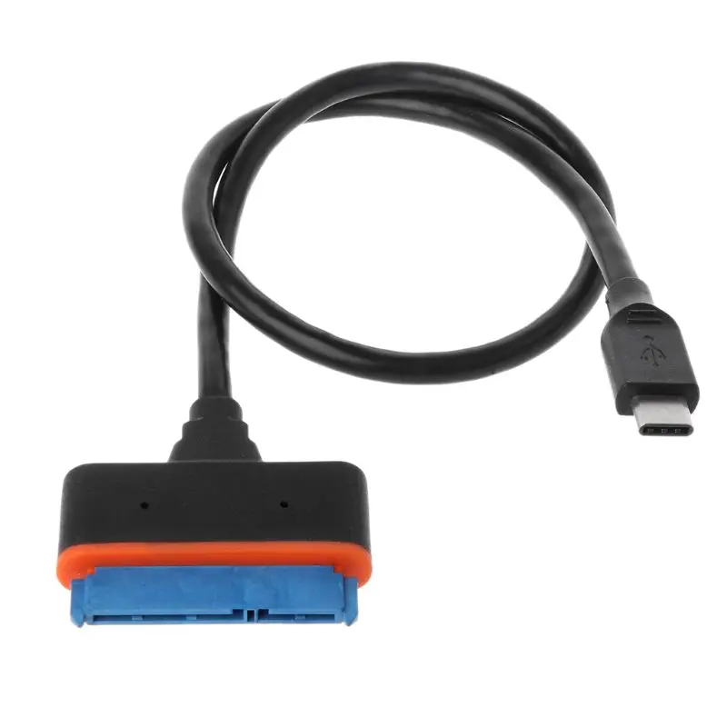 USB 3,1 type C to Sata Кабель-адаптер для жесткого диска HDD SSD USB конвертер провод сердечник для 2,5 дюймового ноутбука