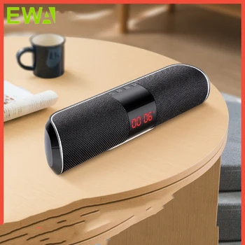 

EWA Bluetooth Outdoor Speaker Metal Portable Super Bass Wireless Loudspeaker 3D Stereo Music Surround With TFCard Aux