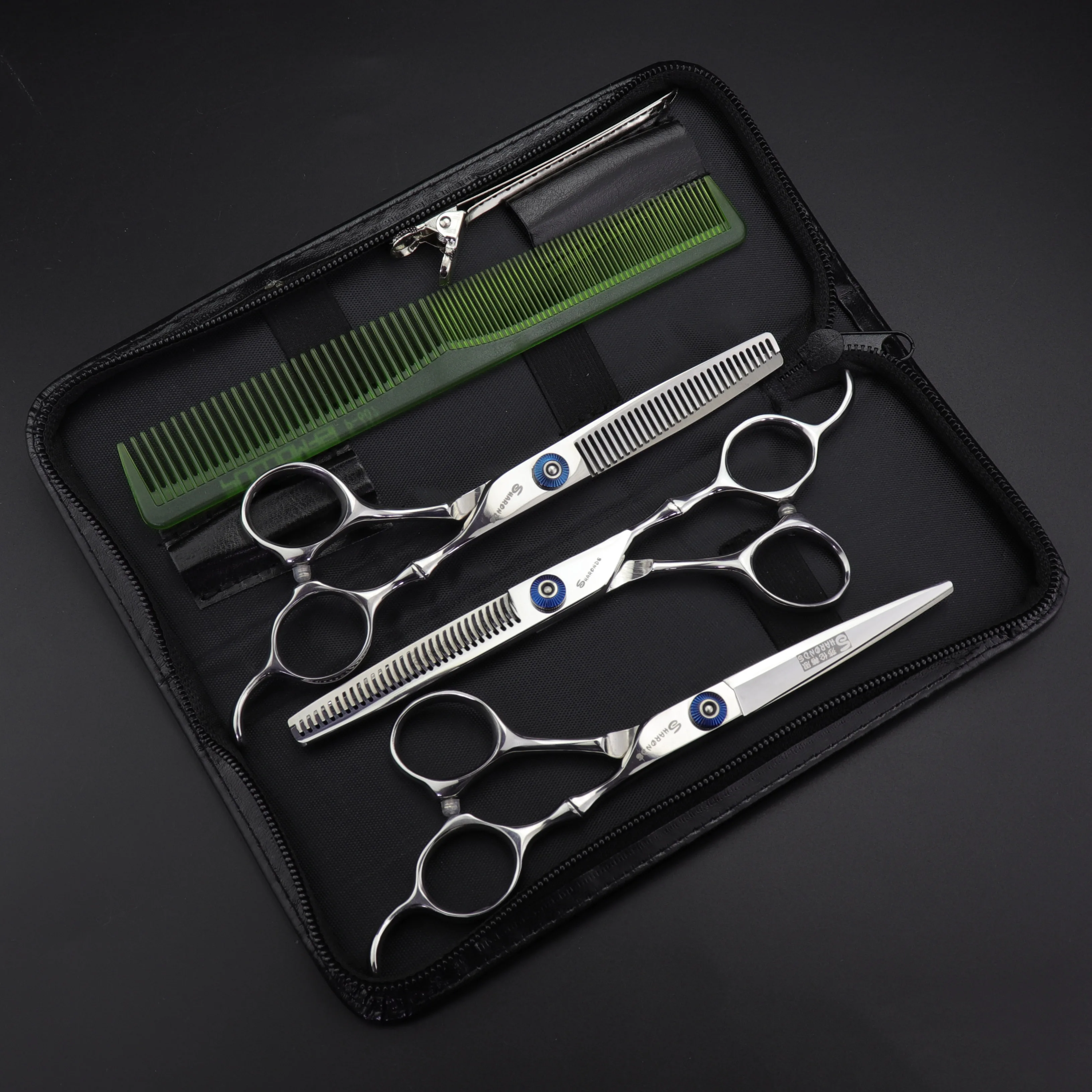 

6 inch Professional hairdressing scissors barber tools barbershop scissors Thinning shear Hairdressing equipment