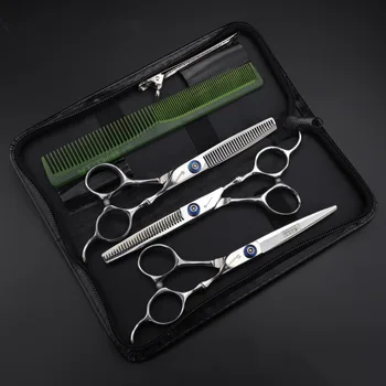 

6 inch Professional hairdressing scissors barber tools barbershop scissors Thinning shear Hairdressing equipment