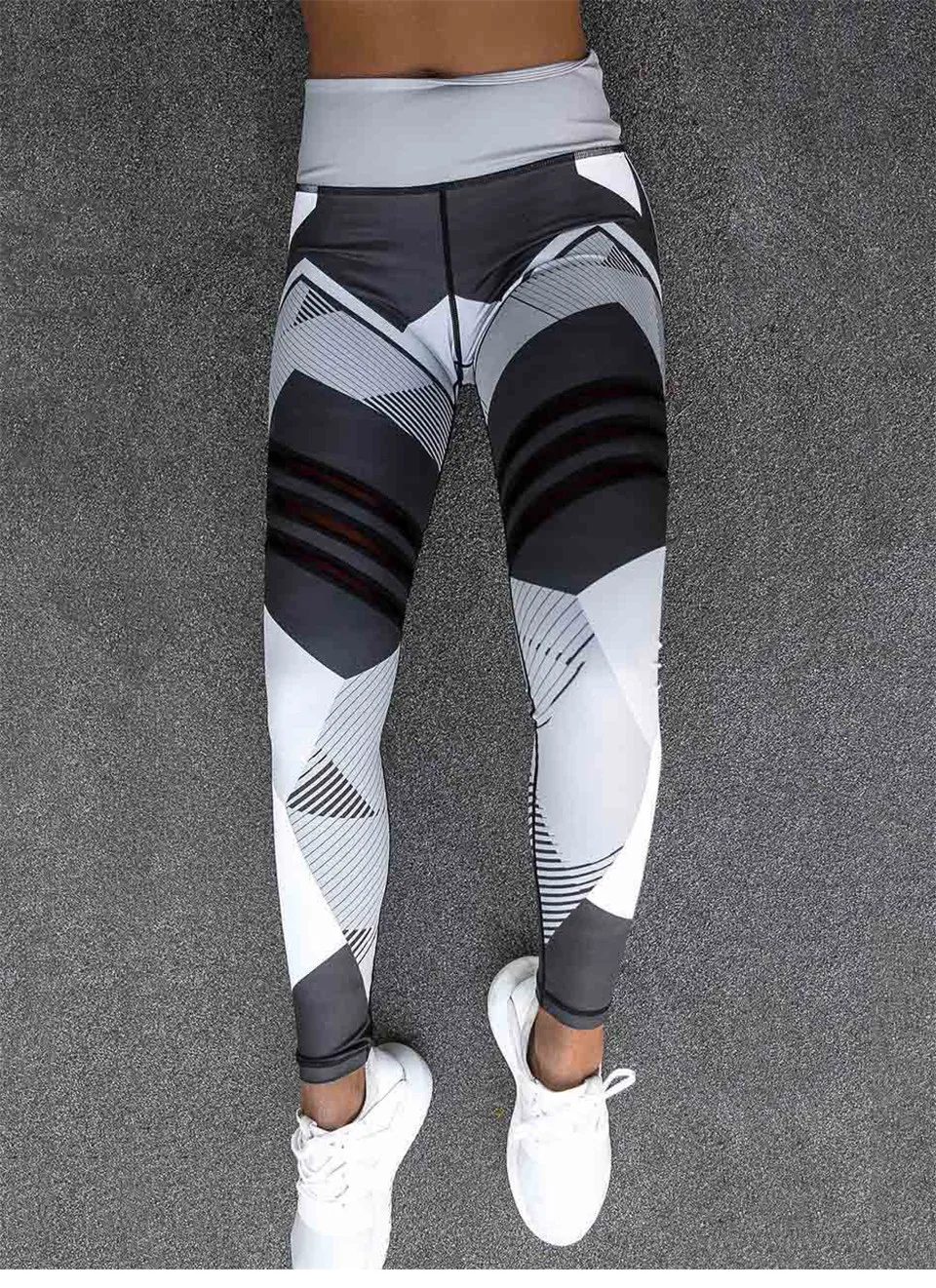Леггинсы женские спортивные штаны спортивные колготки полосатая одежда для бега женские S-XL Леггинсы для йоги Бесшовные Брюки для фитнеса тренировочные колготки