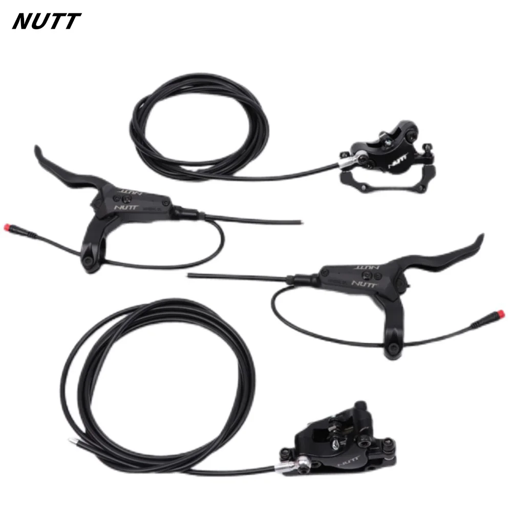NUTT Power off Hydraulic Brake Disc Set 140 160 180mm KUGOO MACURY With Mini Bicycle HS1 Rotor