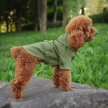 

Outdoor pet coat, pet dog cat coat, puppy Christmas Easter costume, bulldog, puppy autumn and winter clothes, detective clothes